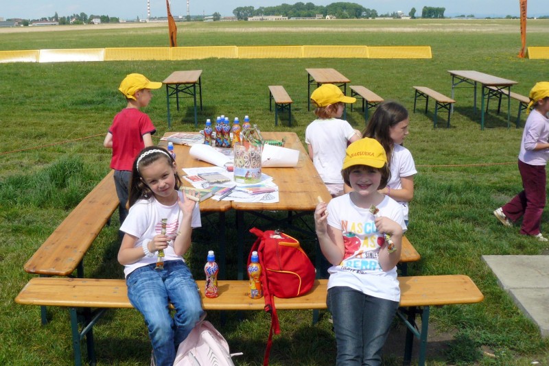 Child day at the airport in Prostějov